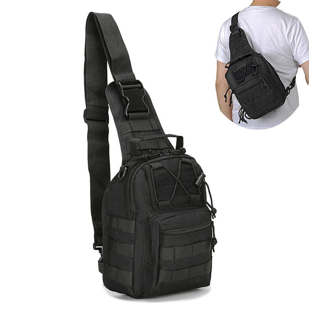 Rucksack Military Style - Herren Crossbody Sling Rucksack Schulter-Brusttasche Reise