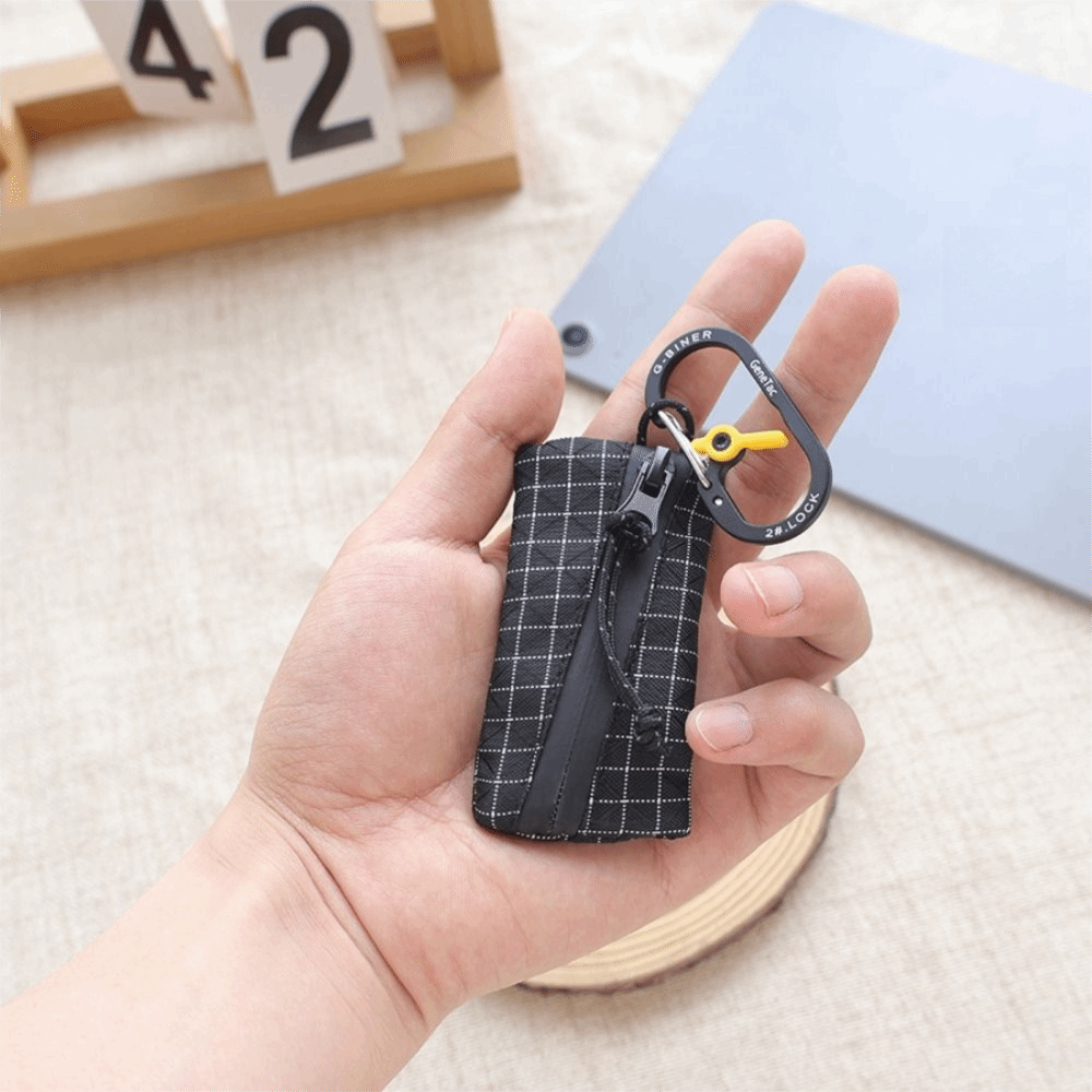 Mini Backpack Purse - Ultraleichter 5,8g Trail Münzbeutel mit Reißverschluss