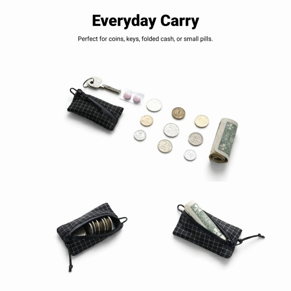 Ultraleichter 5,8g Trail Münzb – Mini Backpack Purse Bewertung und Preis