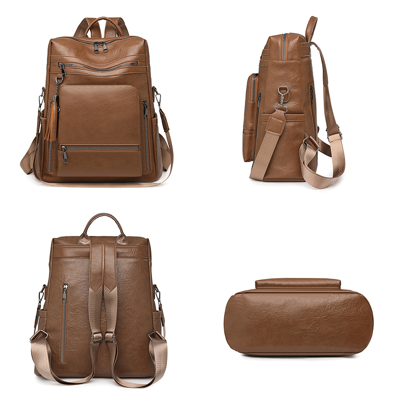 Vintage-Rucksack-Set im Ledero – Leather Backpack Vintage Bewertung und Preis